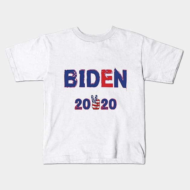 Biden 2020 Kids T-Shirt by MBshirtsboutique